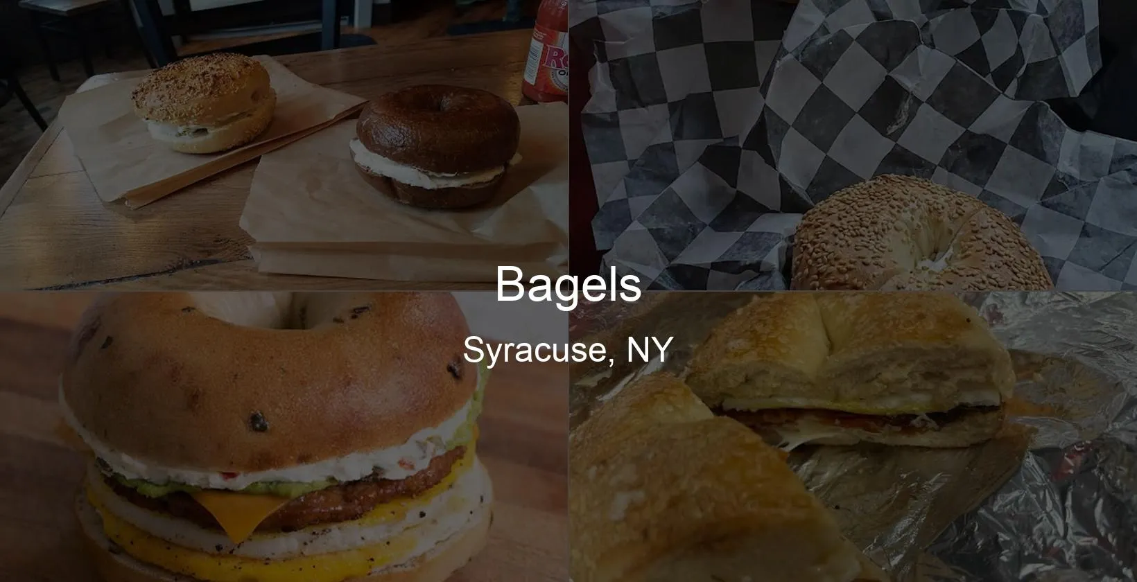 Bagels in Syracuse, NY Photo