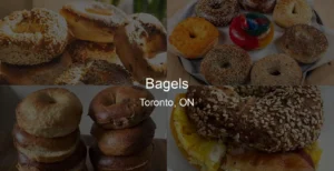 Bagels in Toronto, ON Photo