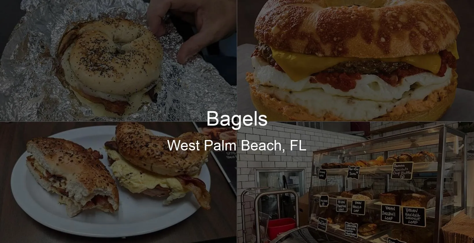 Bagels in West Palm Beach, FL Photo