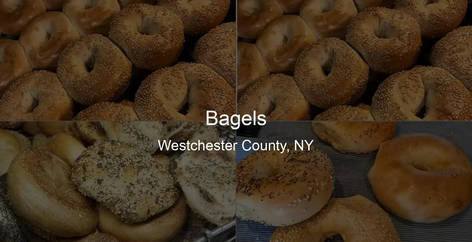 Bagels in Westchester County, NY Photo