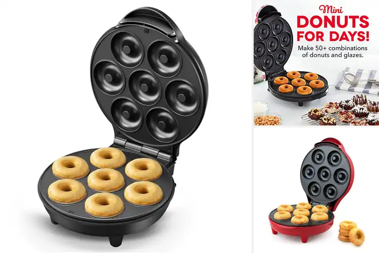 Detailed view of 10 Best 7-Slot Donut Makers: Quick & Easy Baking Guide
