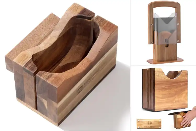 Detailed view of 10 Best Acacia Slicers for Effortless Kitchen Prep
