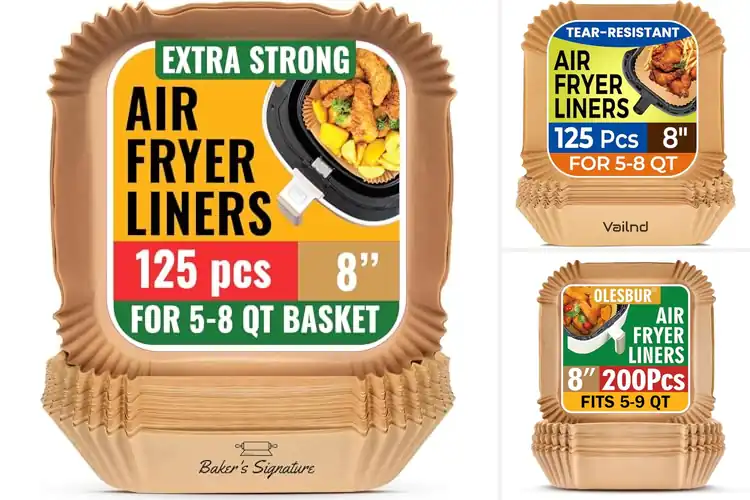 Detailed view of Best Air Fryer Liners