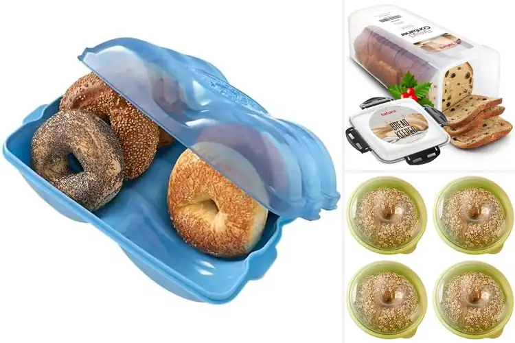 Detailed view of 10 Best Airtight Bagel Containers to Keep Them Fresh