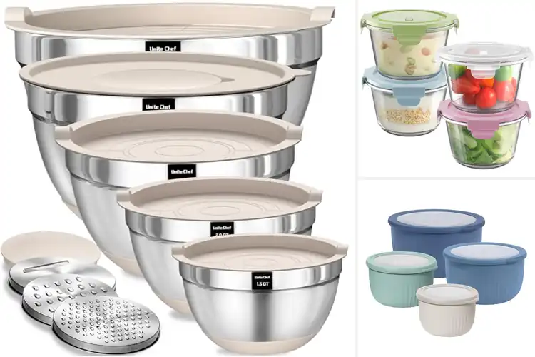 Detailed view of Best Airtight Lids Bowls