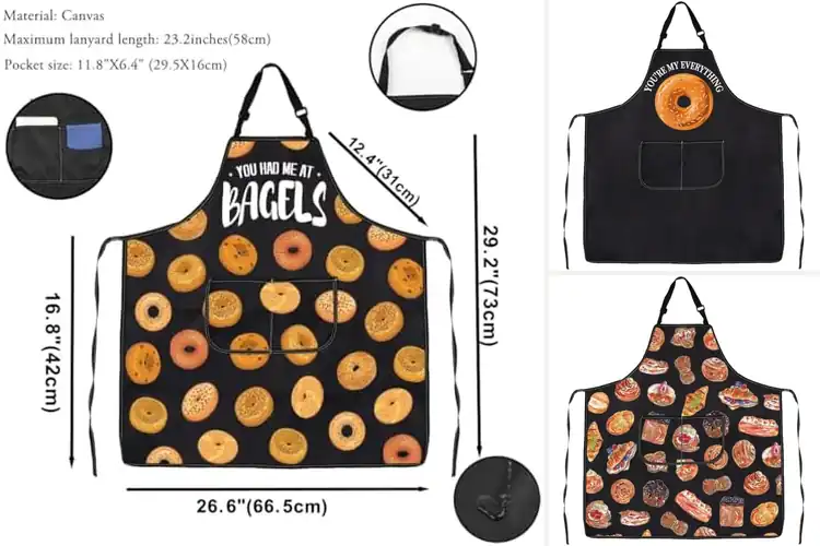 Detailed view of 10 Best Bagel Baking Aprons for Mess-Free Comfort