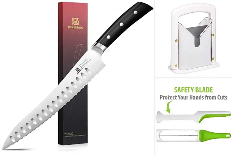 Detailed view of 10 Best Bagel Cutter Knives for Perfect Morning Slices