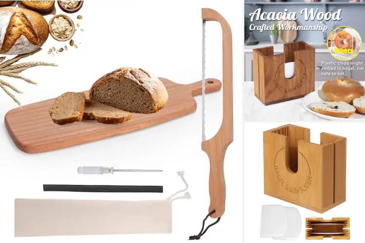 Detailed view of 10 Best Bagel Cutting Kits for Effortless, Safe Slicing