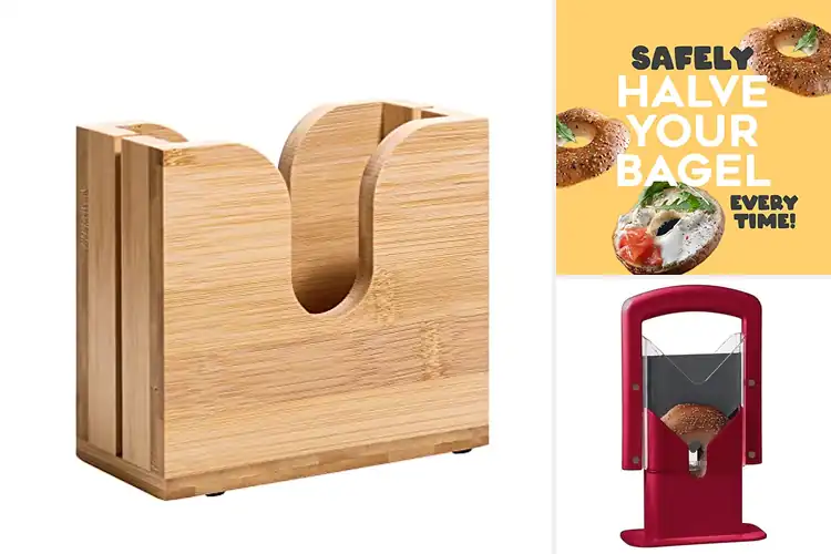 Detailed view of 10 Best Bagel Guards for Safe and Easy Slicing