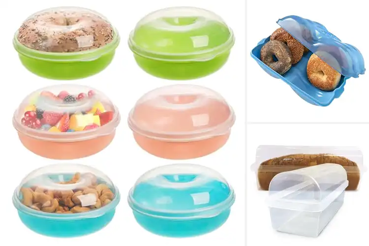 Detailed view of 10 Best Bagel Picnic Containers for Freshness on the Go
