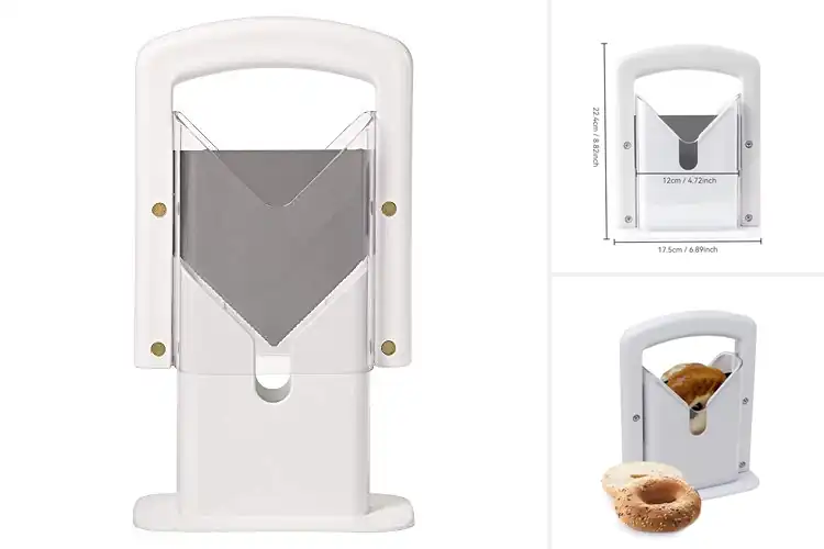 Detailed view of 10 Best Bagel Safety Shields for Perfect, Safe Cuts