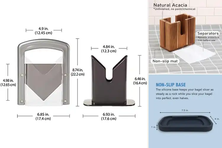 Detailed view of 10 Best Bagel Slicer Bases for Perfect Safe Cuts
