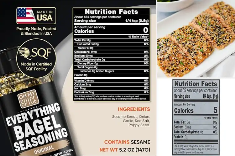 Detailed view of 10 Best Bagel Spice Blends for Bold Flavor & Crunch