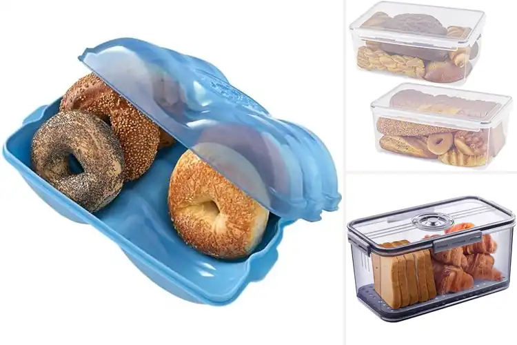Detailed view of 10 Best Bagel Storage Containers to Keep Them Fresh