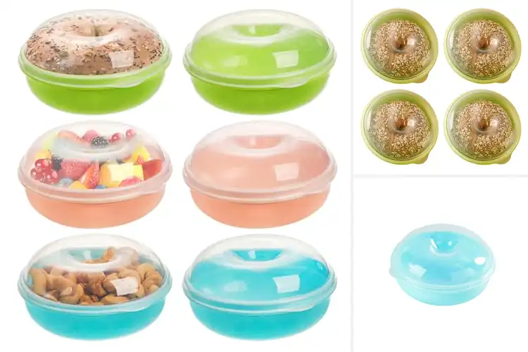 Detailed view of 10 Best Bagel Travel Containers to Keep Them Fresh