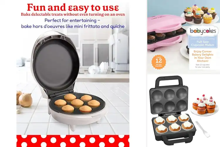 Detailed view of 10 Best Bake Sale Cupcake Makers: Perfect Cupcakes Fast