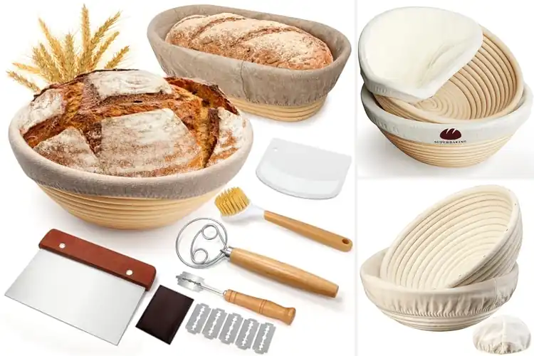 Detailed view of Best Banneton Bread Proofing Baskets