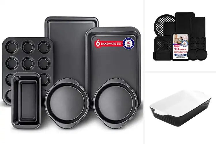 Detailed view of Best Black Finishes Bakeware Design