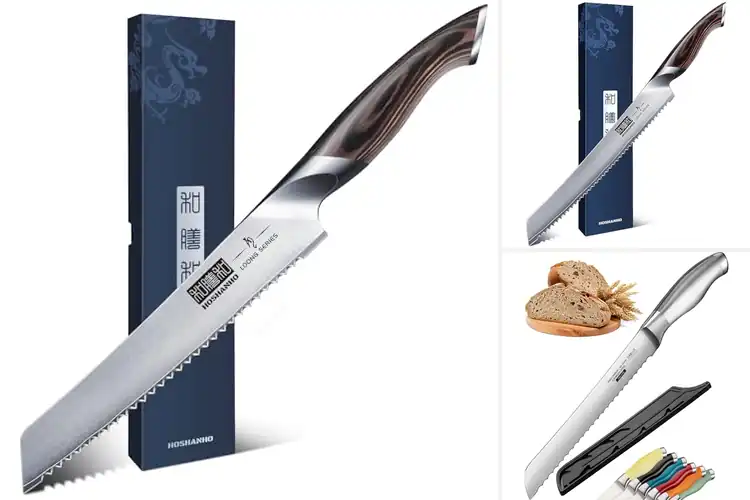 Detailed view of 10 Best Bread And Bagel Knives for Perfect Slices