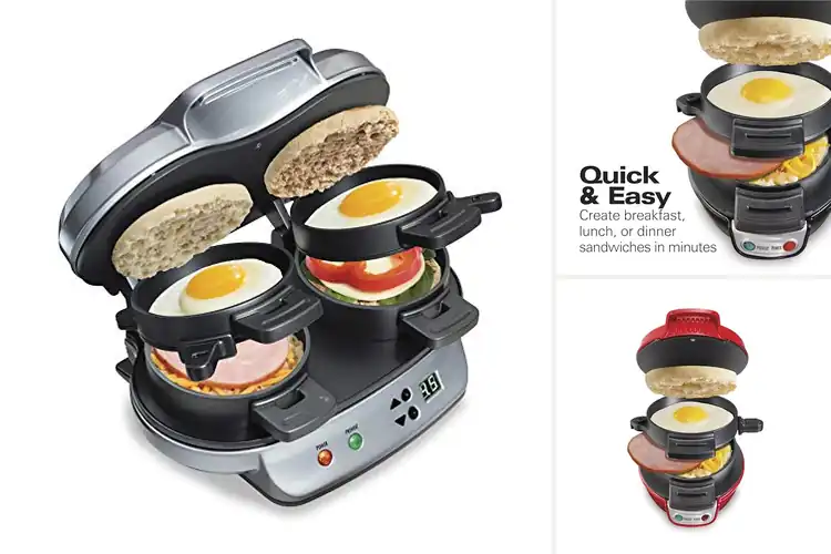Detailed view of 10 Best Breakfast Sandwich Makers