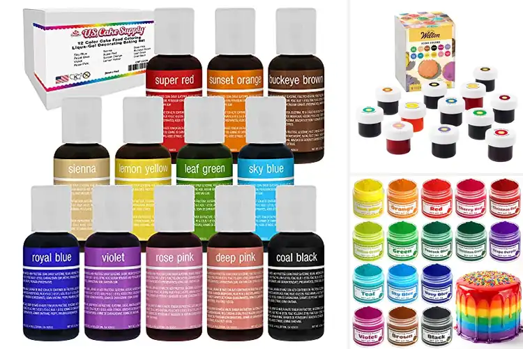 Detailed view of Best Cake Decorating Colorants