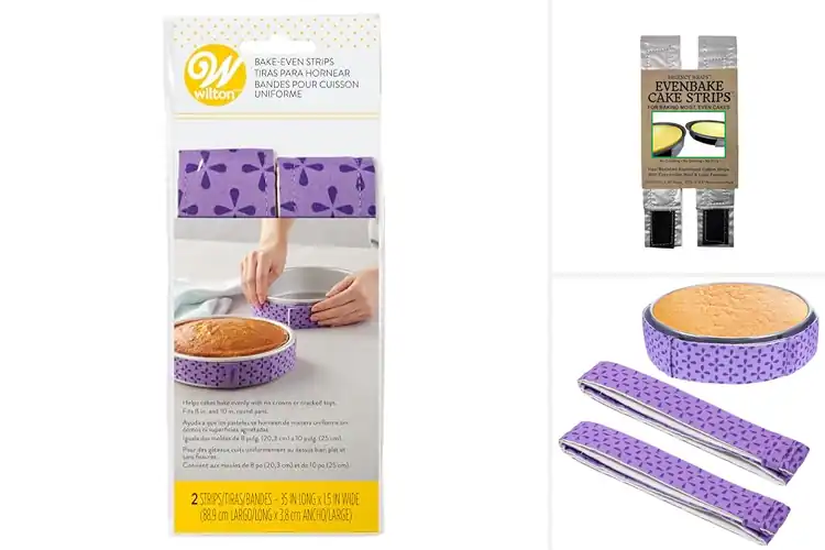 Detailed view of 10 Best Cake Strips: Bake Perfect, Level Cakes Every Time