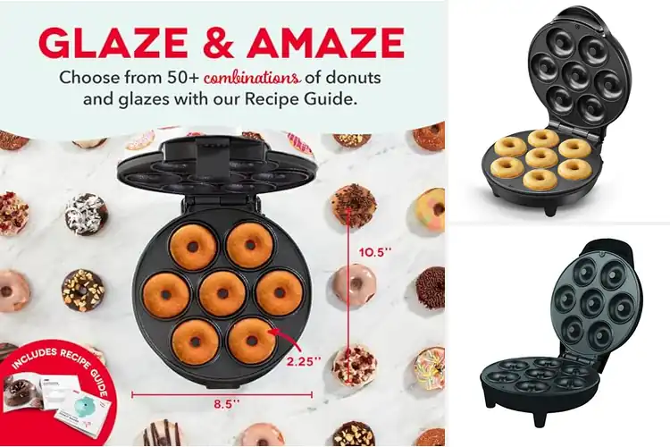Detailed view of 10 Best Child-Friendly Donut Machines: Fun Baking for Kids