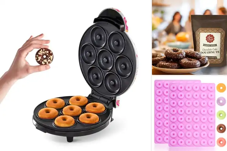Detailed view of 10 Best Chocolate Donut Makers: Effortless Homemade Treats