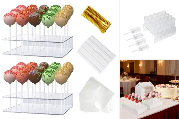 Detailed view of 10 Best Clear Cake Pop Display Containers