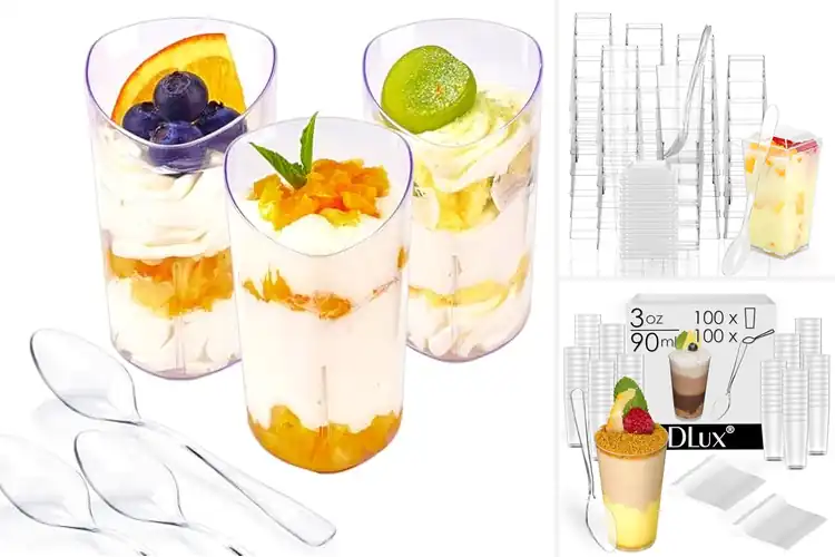 Detailed view of 10 Best Clear Dessert Shooters