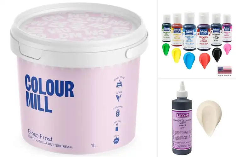 Detailed view of Best Colorful Buttercream Color