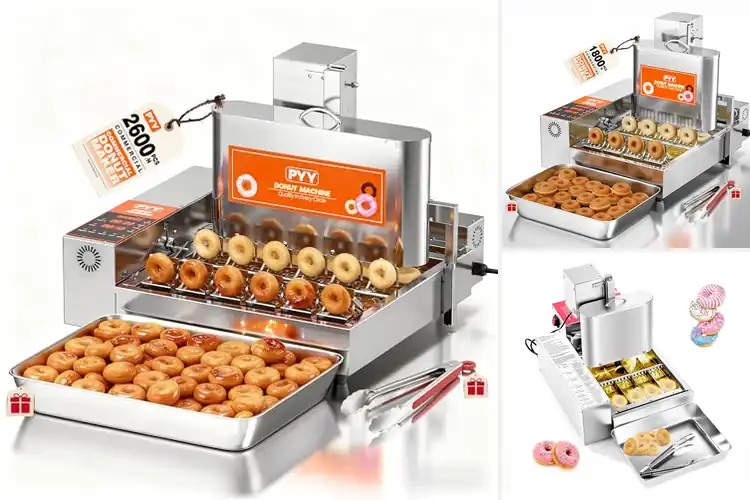 Detailed view of 10 Best Commercial Doughnut Machines to Boost Sales