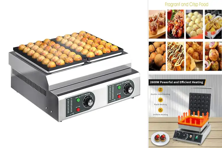 Detailed view of Best Commercial Takoyaki Machines