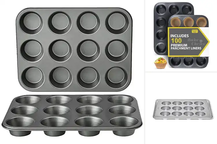 Detailed view of 10 Best Cupcake Pans: Bake Evenly, Fluffy Results