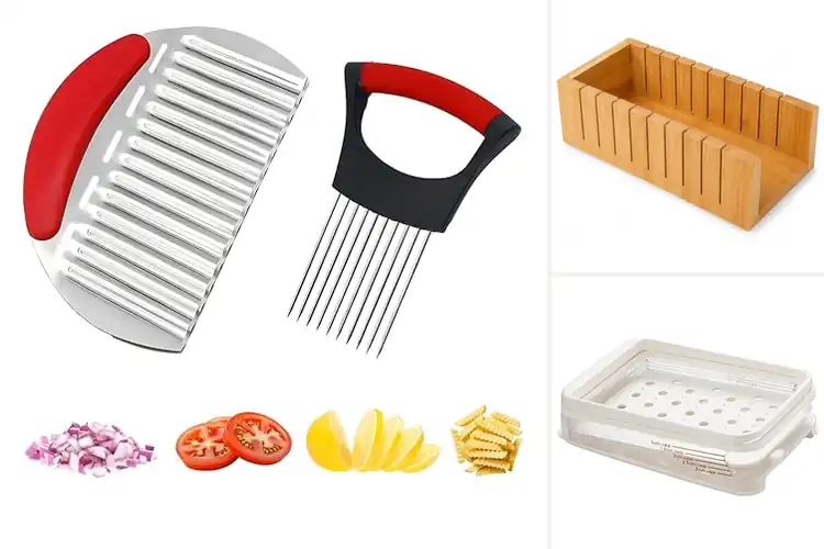 Detailed view of Best Cutting Guides For Even Slices