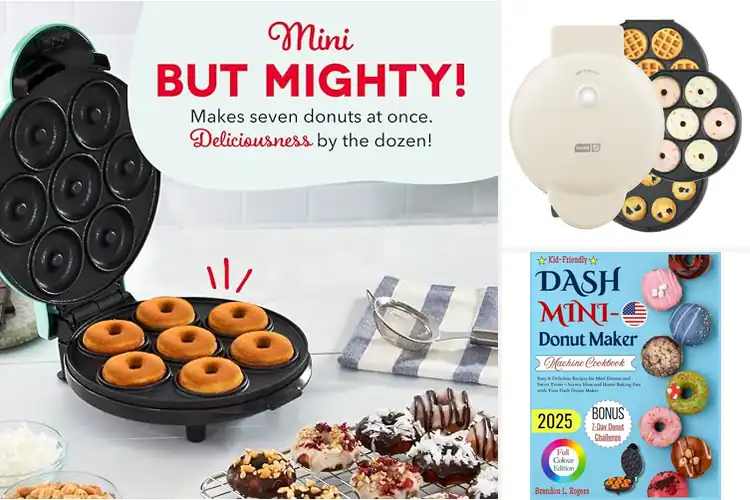 Detailed view of 5 Best Dash Mini Donut Makers: Quick Treats