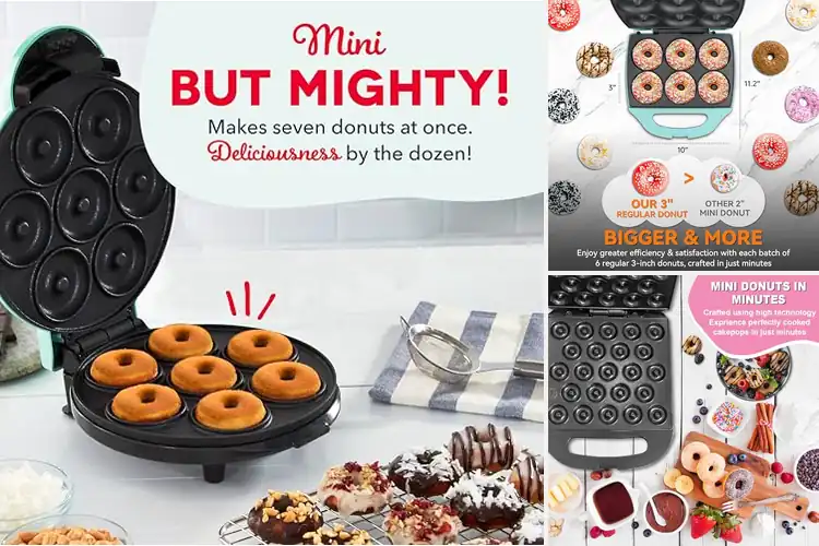 Detailed view of 10 Best Donut Baking Machines: Homemade Donuts Easy