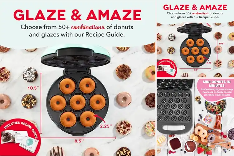 Detailed view of 10 Best Donut Makers For Children: Fun, Safe, Easy