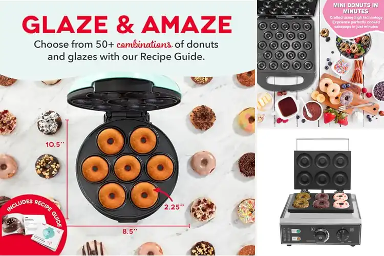 Detailed view of 10 Best Donut Makers For Large Families: Easy Treats
