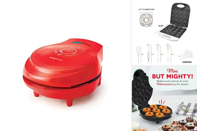 Detailed view of 10 Best Donut Makers With Cool Touch Handles: Safe