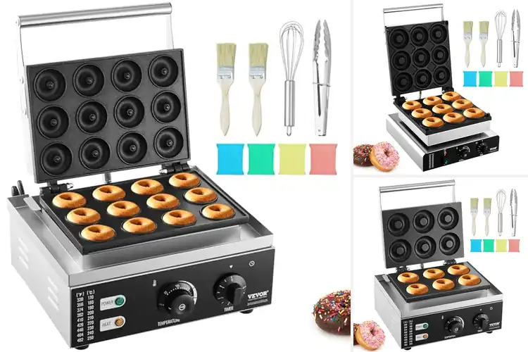 Detailed view of 10 Best Donut Makers With Nonstick Surfaces Easy Release