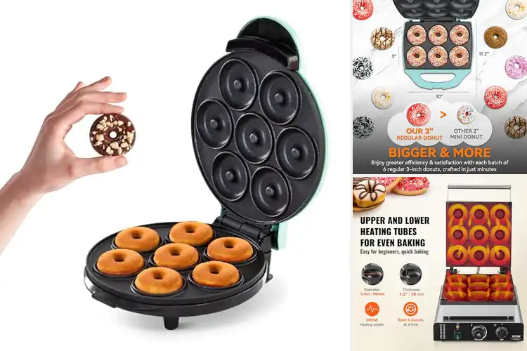 Detailed view of 10 Best Donut Making Machines For Home