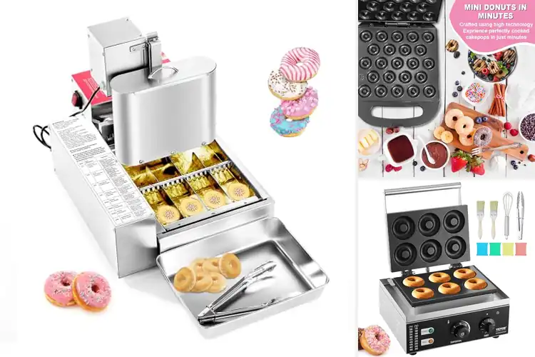 Detailed view of 10 Best Efficient Donut Makers: Fluffy, Fast & Fun