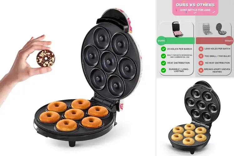 Detailed view of 10 Best Family Snack Donut Maker