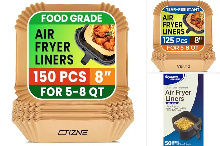 Detailed view of Best Food-Safe Air Fryer Liners: Safe & Hassle-Free Cooking