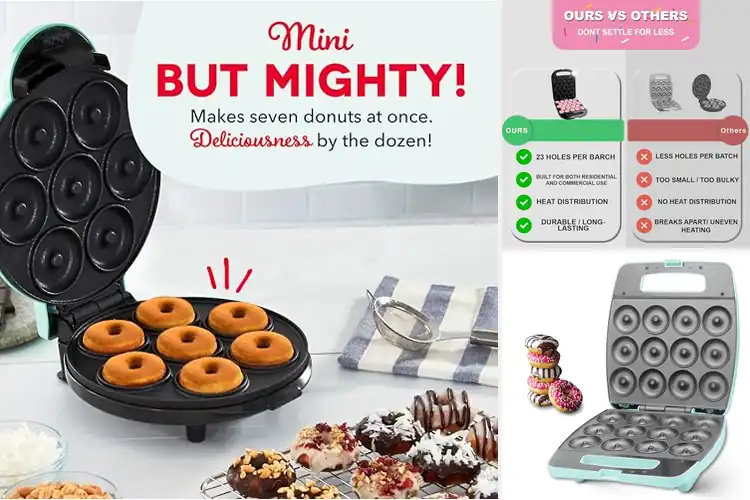 Detailed view of 10 Best Gift Donut Makers for Sweet Fun