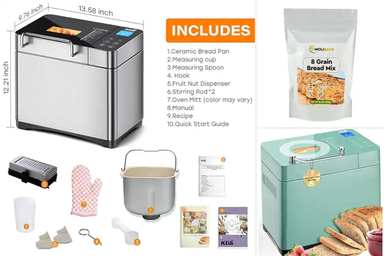 Detailed view of 10 Best Healthy Baking Makers: Tasty, Healthier Bakes