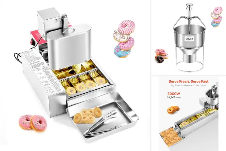 Detailed view of 10 Best High-Capacity Donut Equipment: Make Dozens Fast