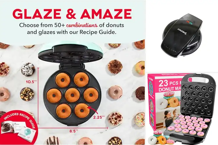 Detailed view of 10 Best Holiday Donut Makers for Kid-Friendly Baking