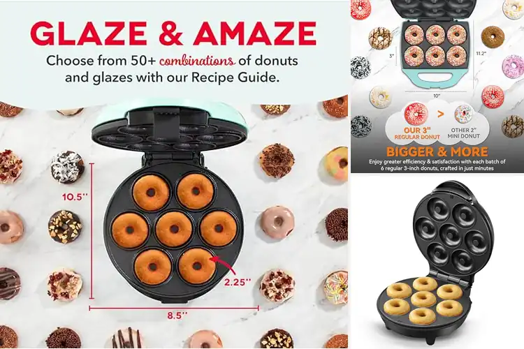 Detailed view of 10 Best Home Donut Machines: Easy & Fun Treats